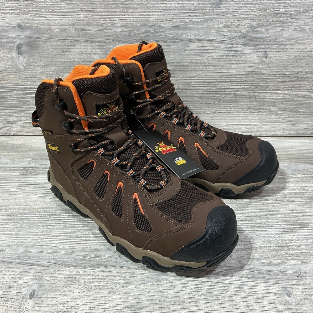 Thorogood 6" Crosstrex Waterproof Safety Toe Work Boots - Size US 14 M Mens NEW